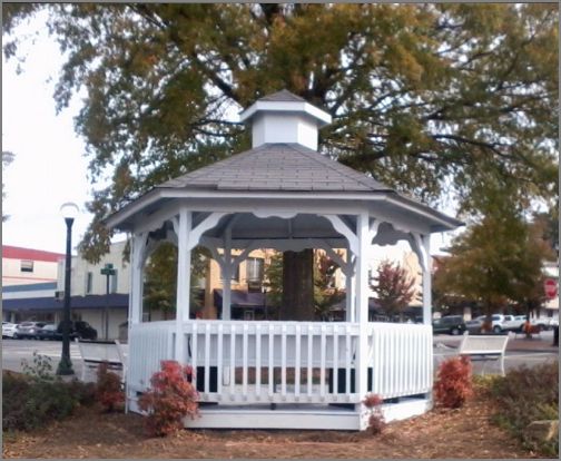 Calhoun, downtown gazebo