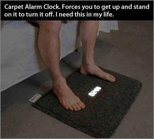 alarm rug