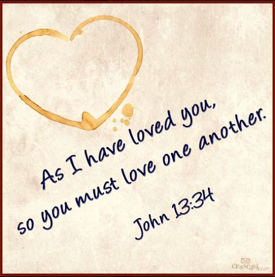 hap mon, love one another