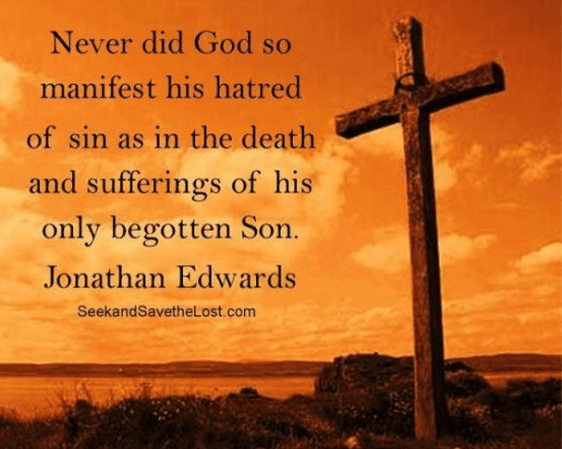 Jonathan Edwards on the cross