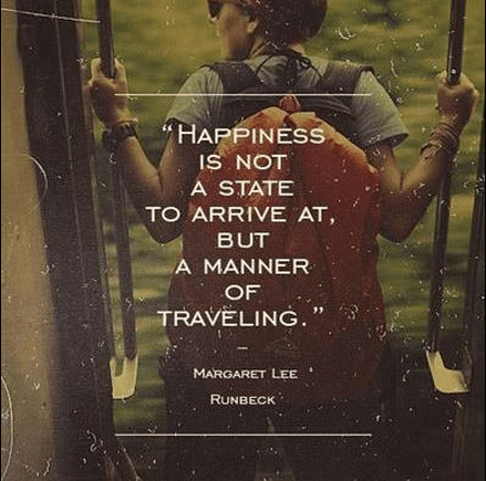 happiness, travel