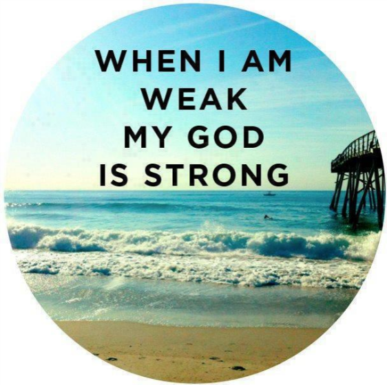 God is strong