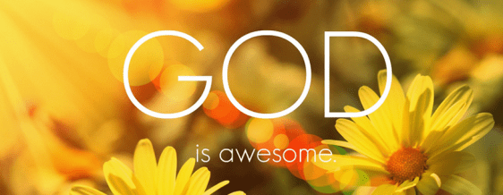 awesome God