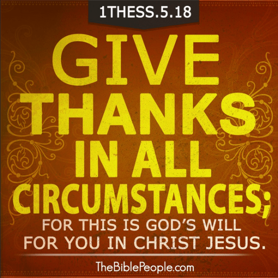 give thanks