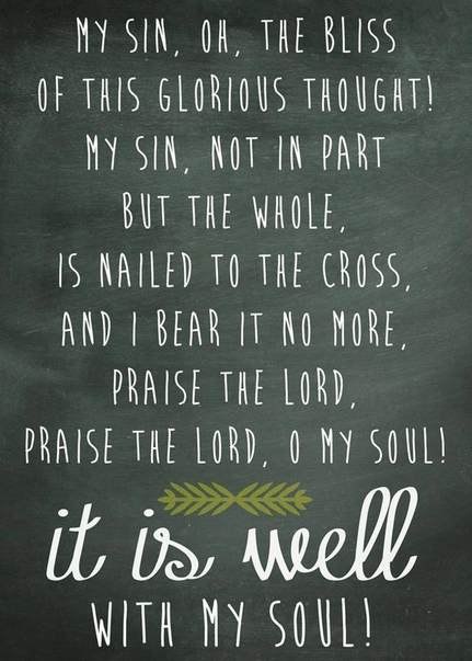 It is well