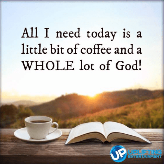 coffee and God