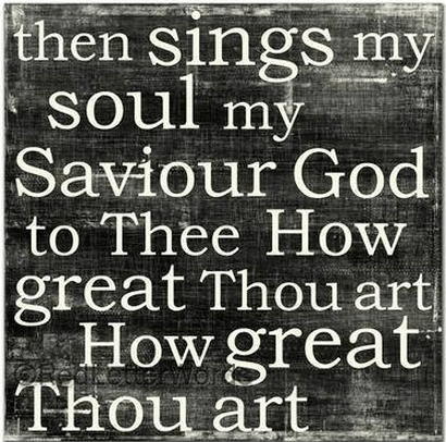 how great thou art