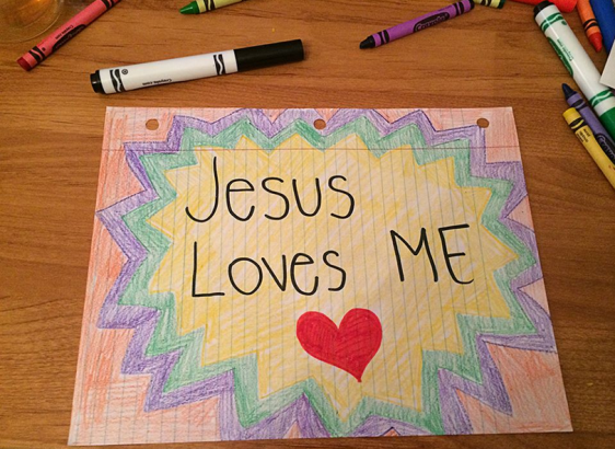 jesus loves me