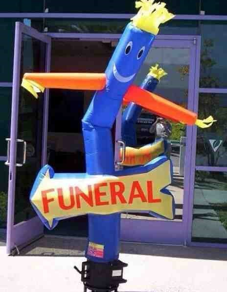 funeral tubeman