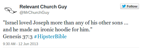 mrchurchguy dot com slash hipsterbible