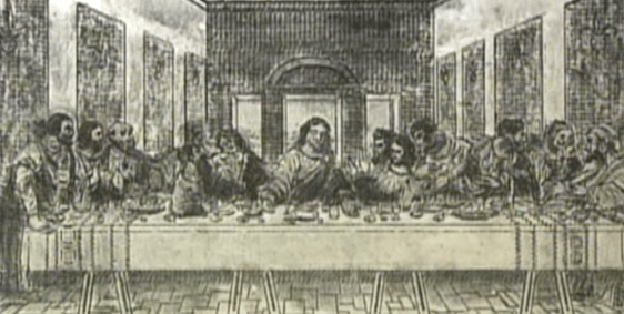 typewriter Last Supper 