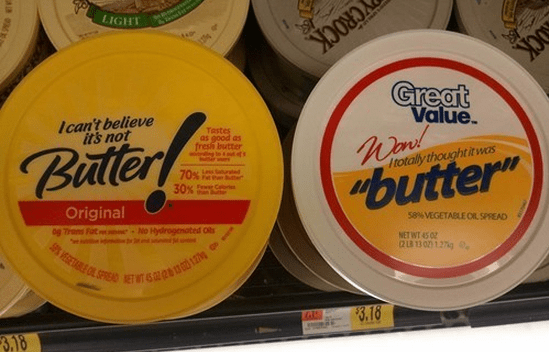 totally thought that was butter