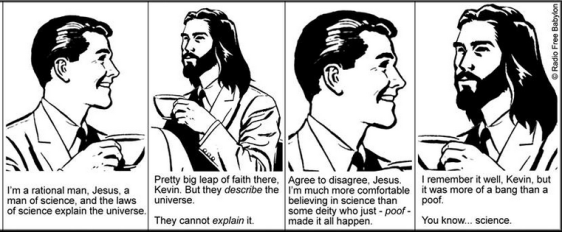 Coffee with Jesus, Science
