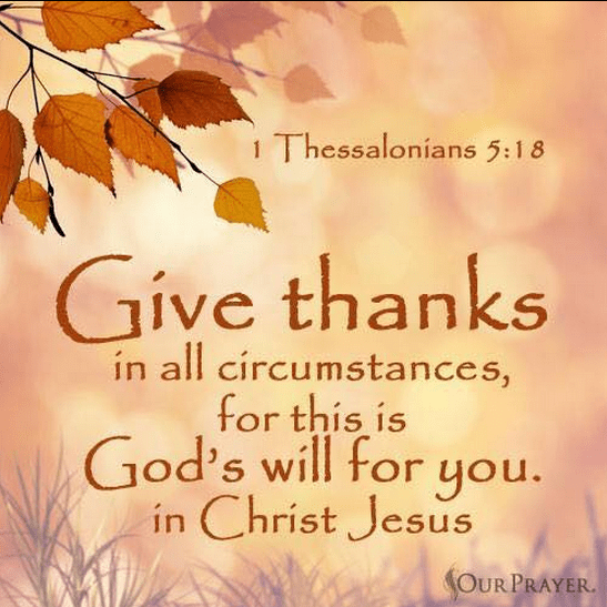 Give thanks