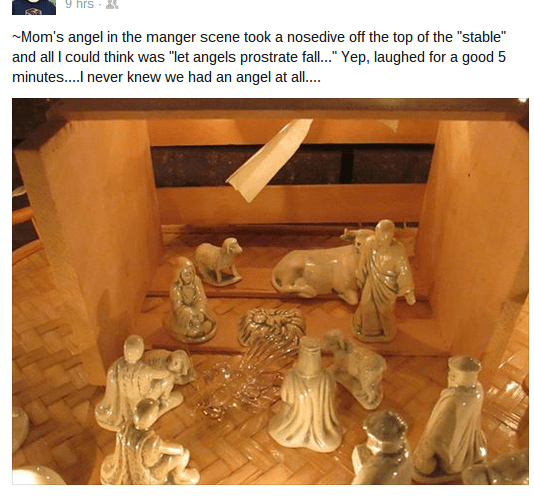 let angels prostrate fall