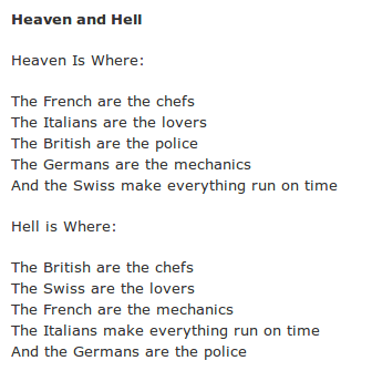 heaven and hell