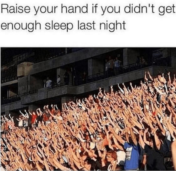 show of hands