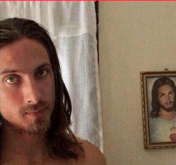jesus selfie - Edited