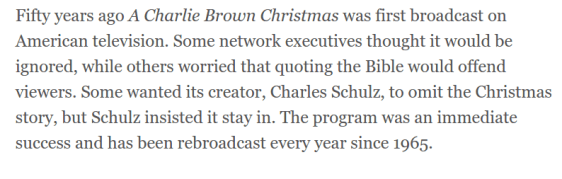 christmas time Charlie Brown