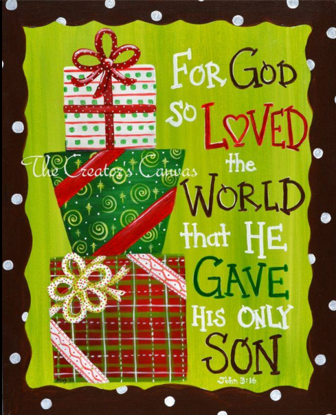 john 3 16 presents