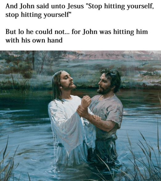 quit hitting yourself