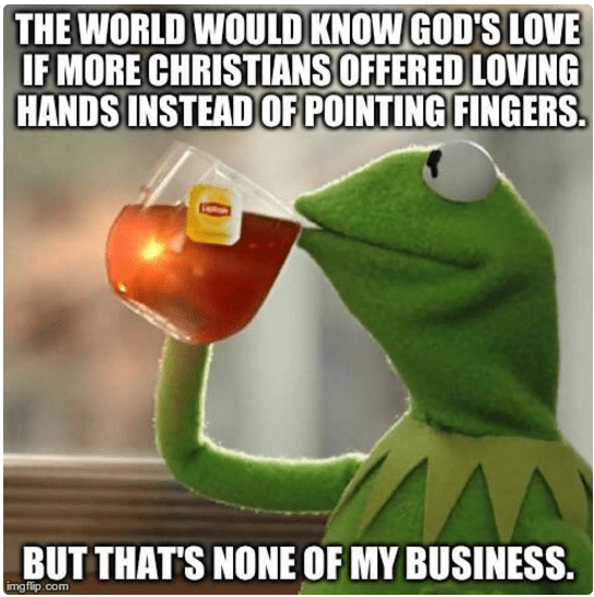 none of Kermits business