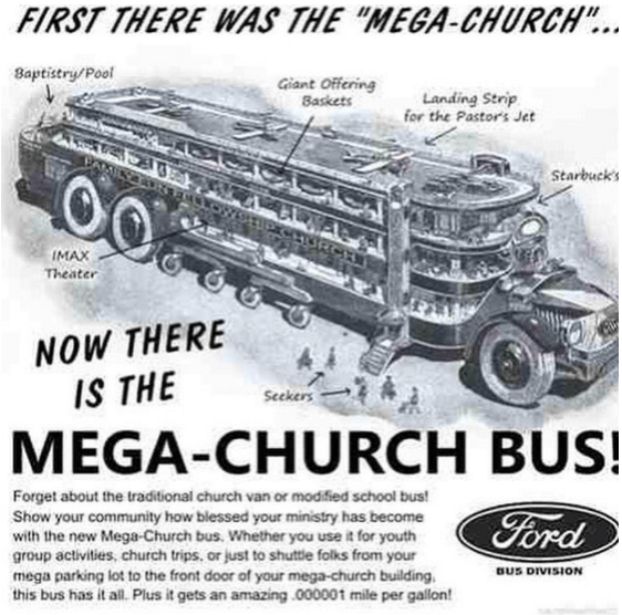 megachurch bus