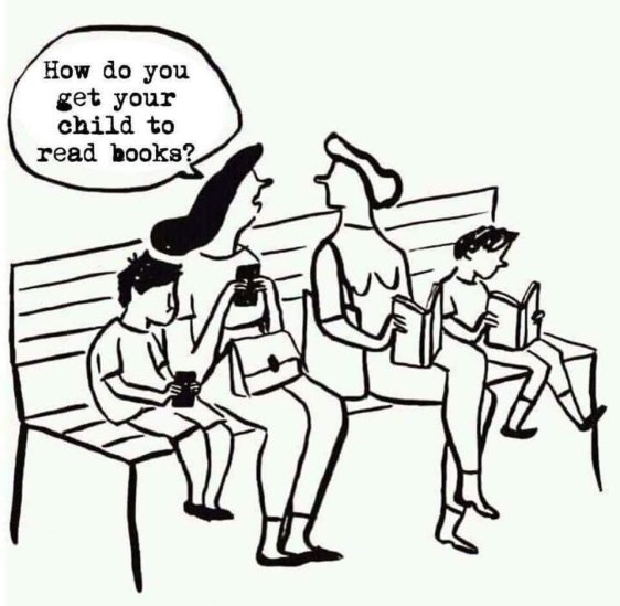 How do you get your child to read books